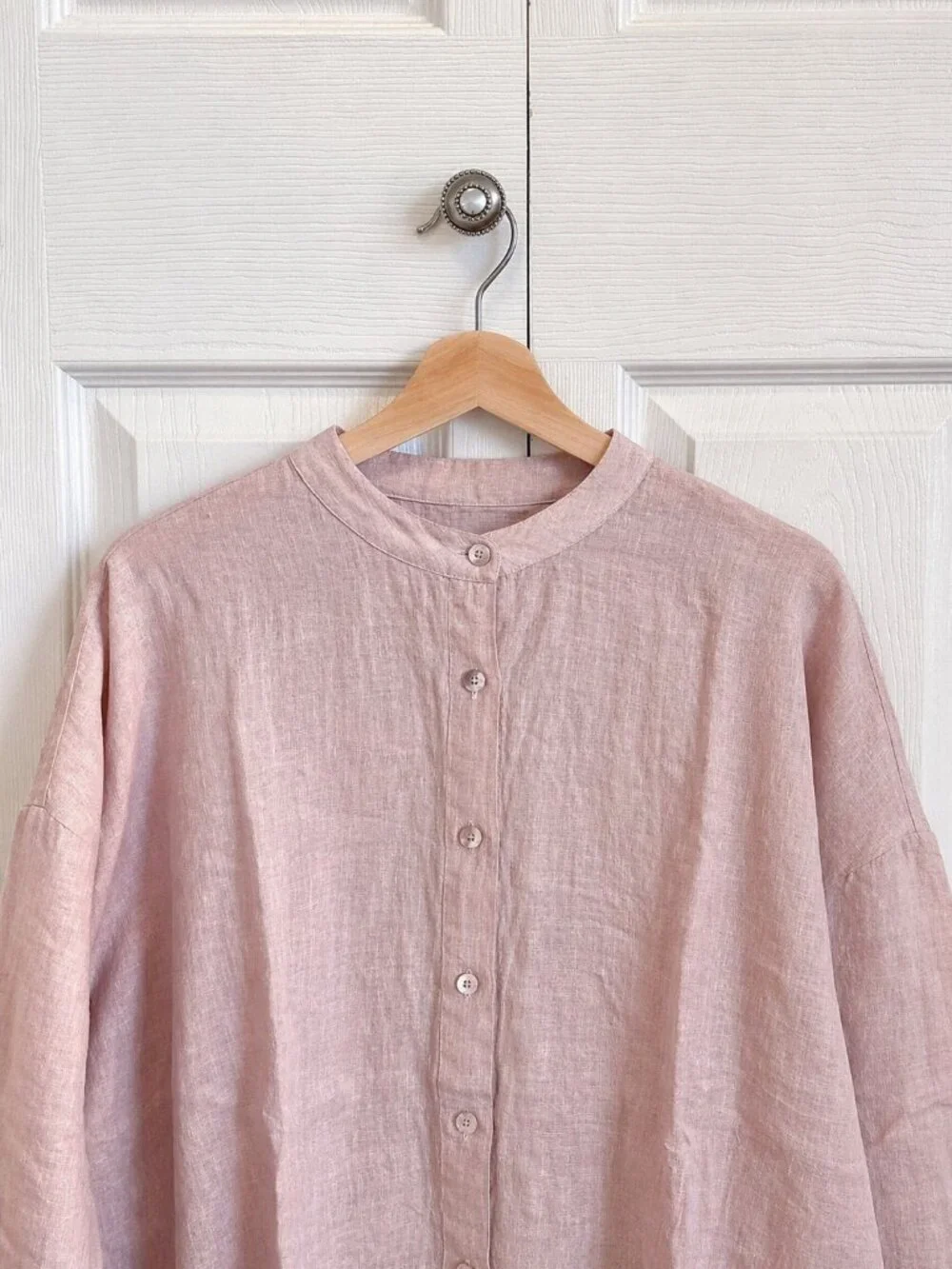 100% Hemp Blush Pink Shirt - Brand New with Tags - Picture 3 of 7